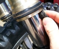 How To Repair Leaking Fork Seals And Clean