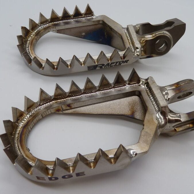 Raptor Edge Titanium Edge Footpegs