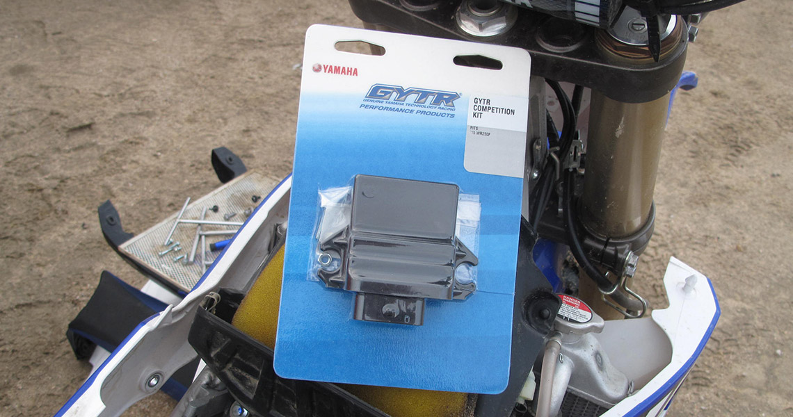 Mapping there are maps for fuel injection and ignition timing. Yamaha GYTR Competition Kit For WR250F - Dirt Bike Test