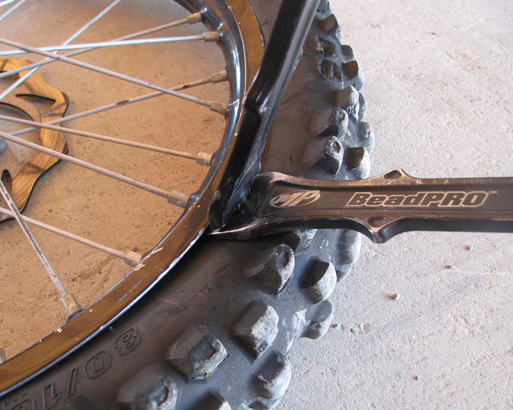 Motion Pro Bead Pro Tire Levers Dirt Bike Test