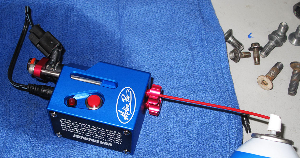 Motion Pro Fuel Injector Cleaner Dirt Bike Test