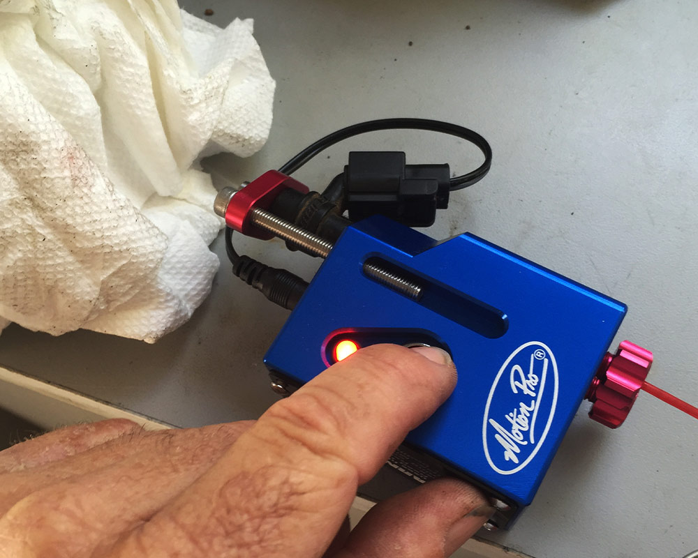 Motion Pro Fuel Injector Cleaner Dirt Bike Test