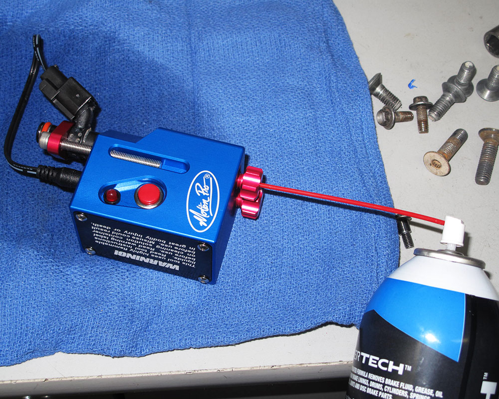Motion Pro Fuel Injector Cleaner Dirt Bike Test