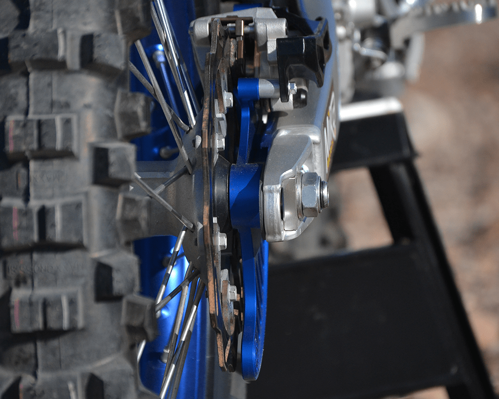 Bullet Proof Designs Rear Disc Guard Dirt Bike Test