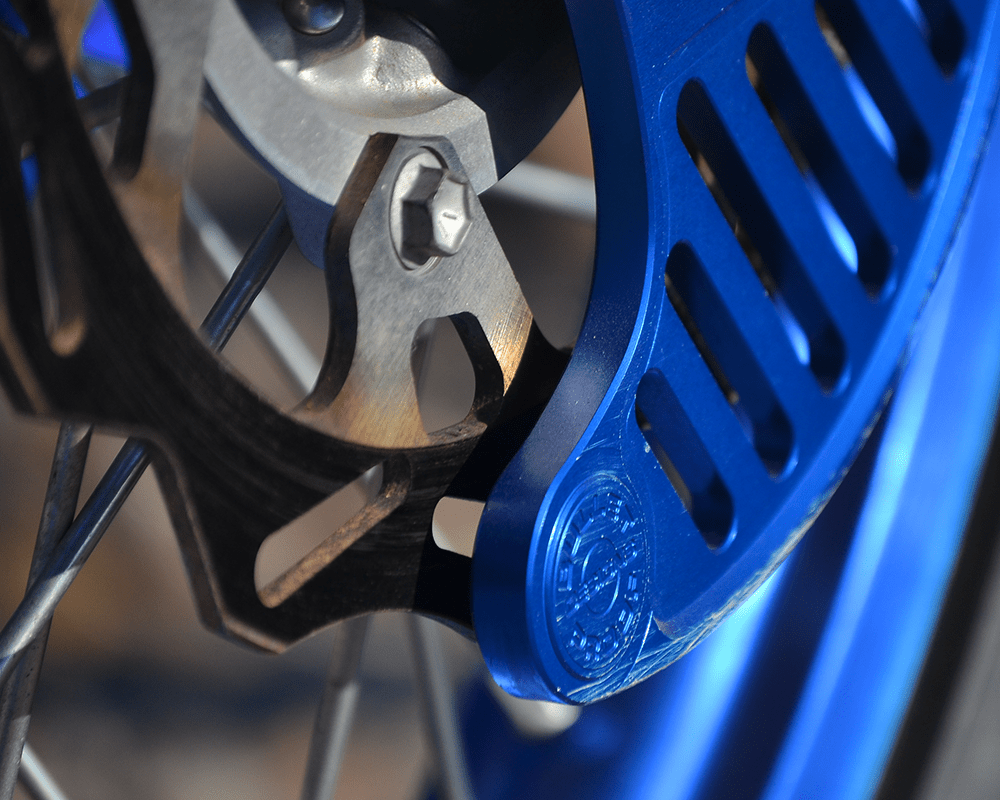 Bullet Proof Designs Rear Disc Guard Dirt Bike Test