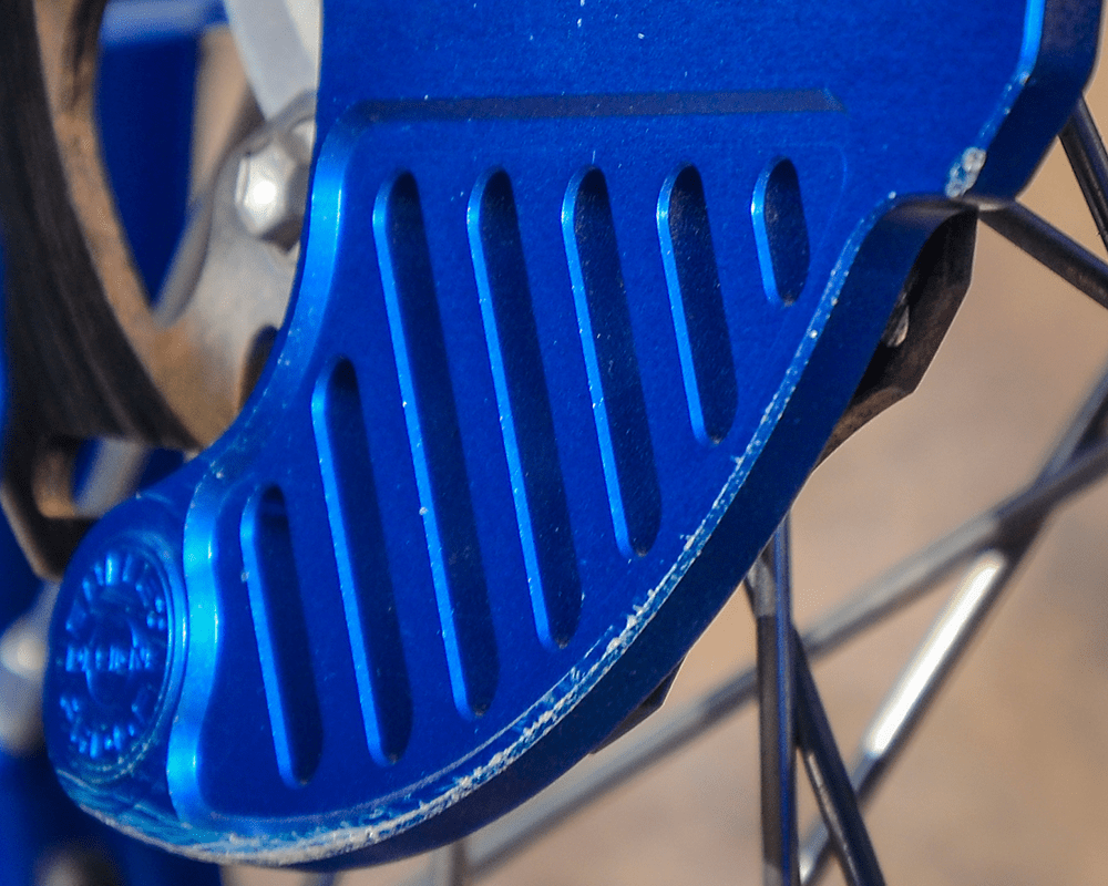 Bullet Proof Designs Rear Disc Guard Dirt Bike Test