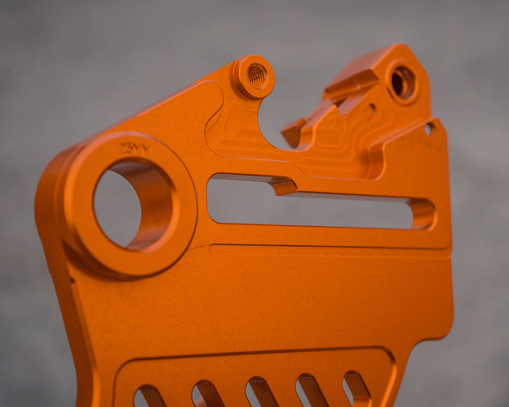 Bullet Proof Designs Rear Disc Guard Dirt Bike Test