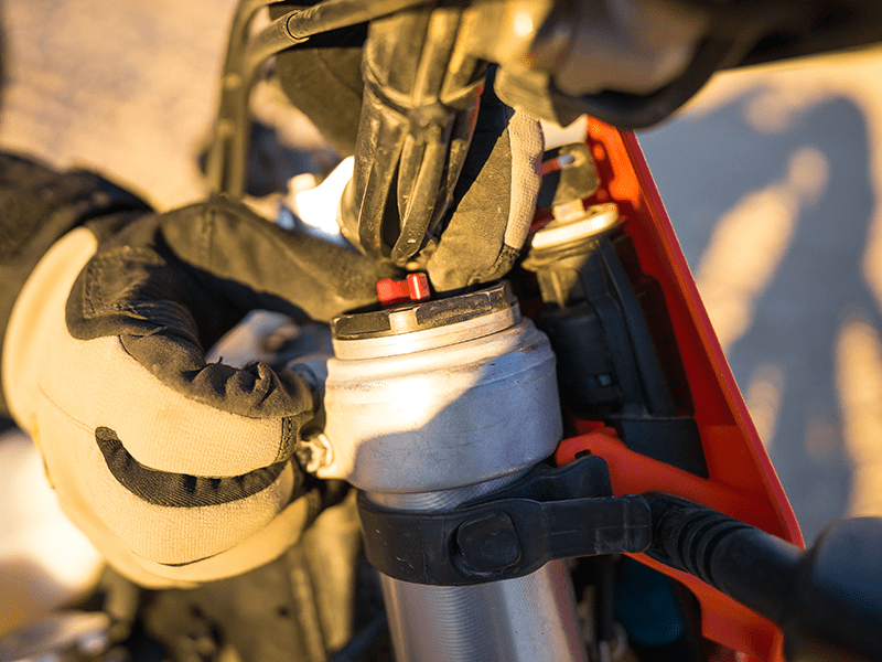 Kreft Suspension Dirt Bike Test