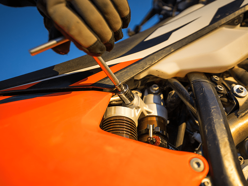 Kreft Suspension Dirt Bike Test