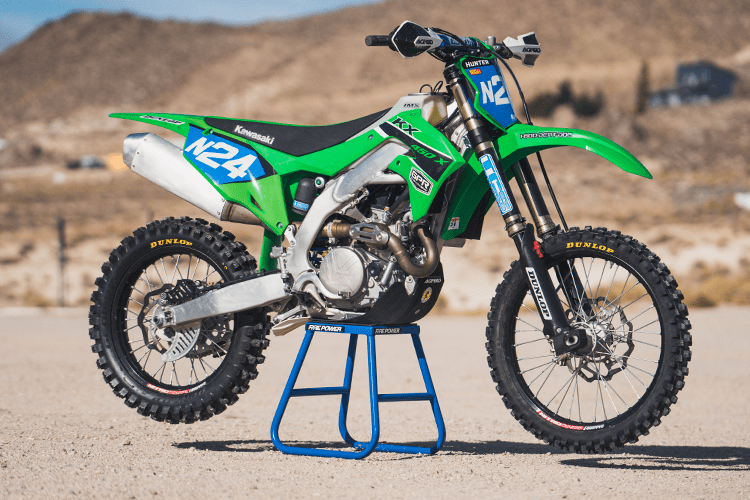 Building A Desert Spec KX450X Dirt Bike Test
