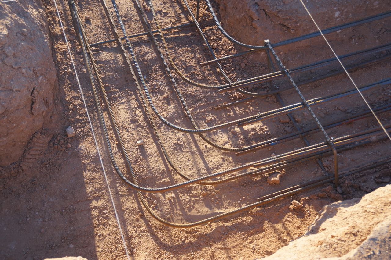 Rebar Install Dirt Home