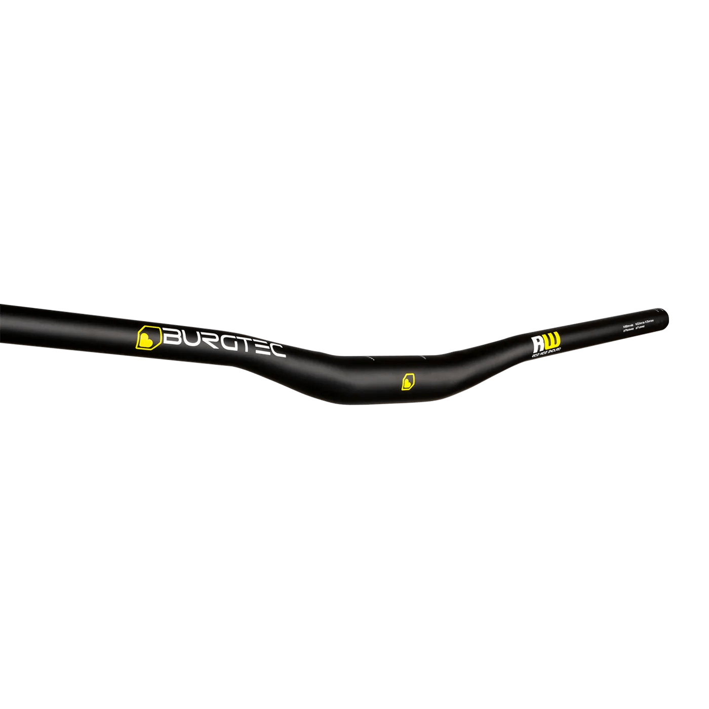 Burgtec Ride Wide Carbon Enduro Bar 35mm diameter Dirt Nerds