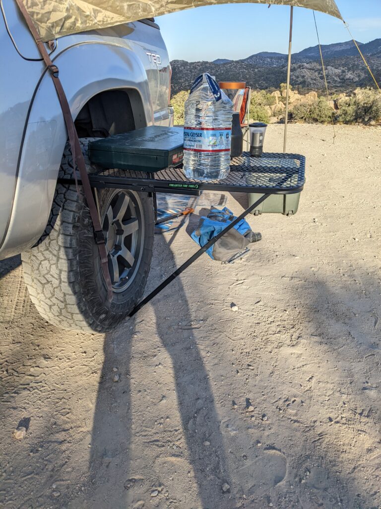 tire table by tailgater