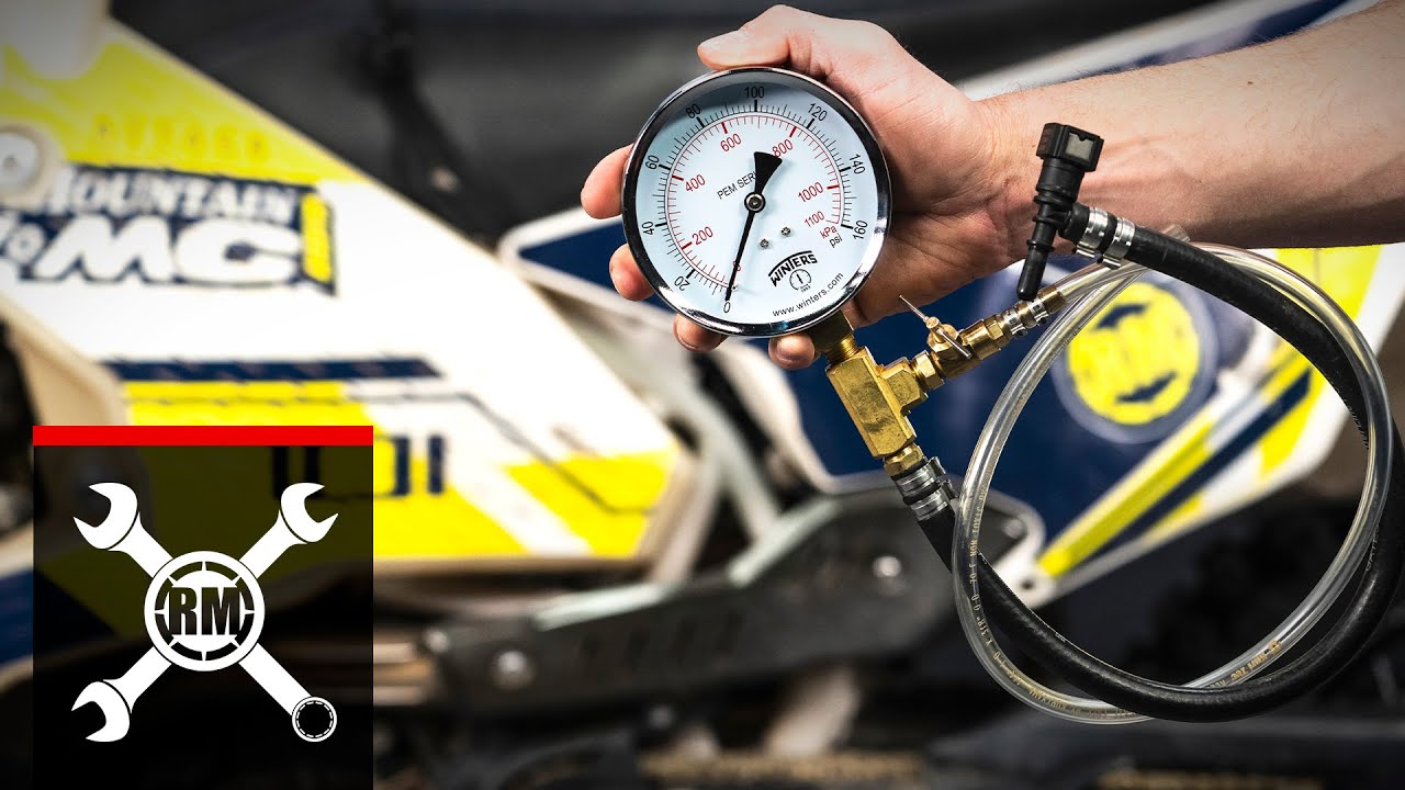 How To Check Motorcycle Fuel Pressure & Fuel Flow Dirt Bike