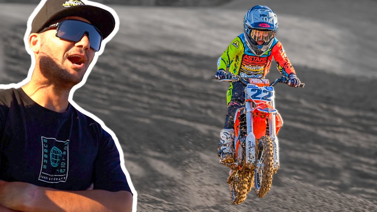 He RIPPED The Start!! The Reeds Race Motoplayground! Dirt Bike