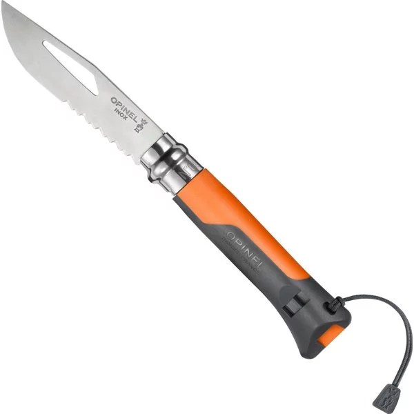 Opinel No 8 Knife Outdoor Stainless Orange Dirt Road Outfitters