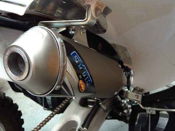 GYTR YFZ450 EXHAUST Dirt Wheels Magazine