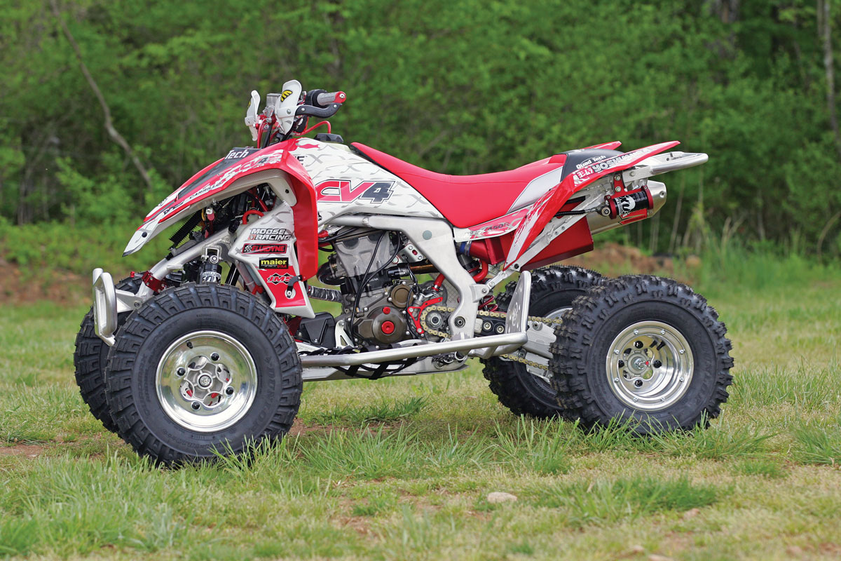 Fast Quad Kawasaki racer Dirt Wheels Magazine