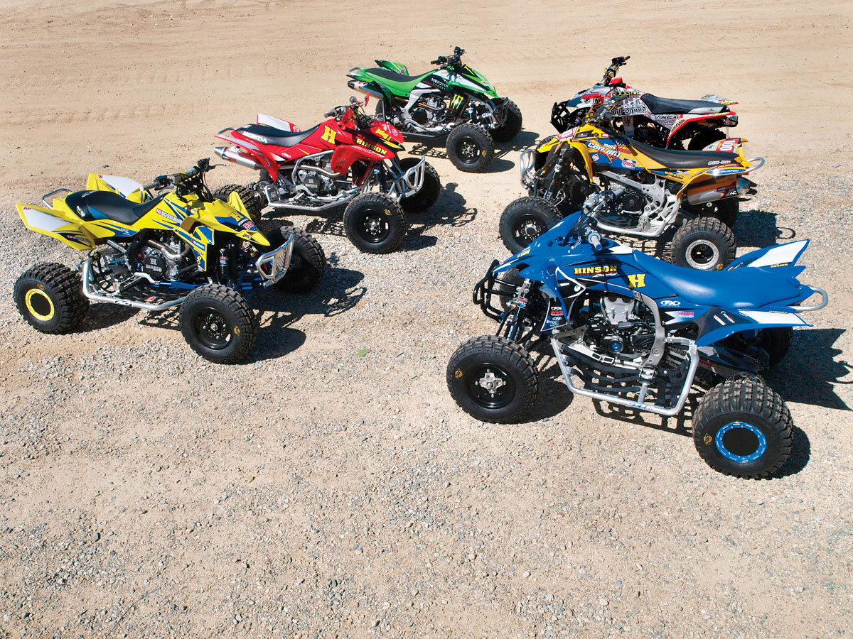 ATV TEST Racing 450 Shootout World News