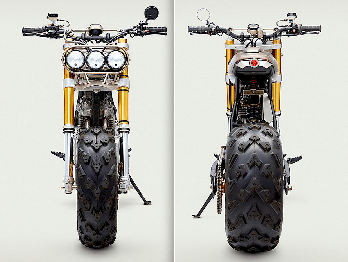 THE PERFECT HONDA FAT CAT 650 Dirt Wheels