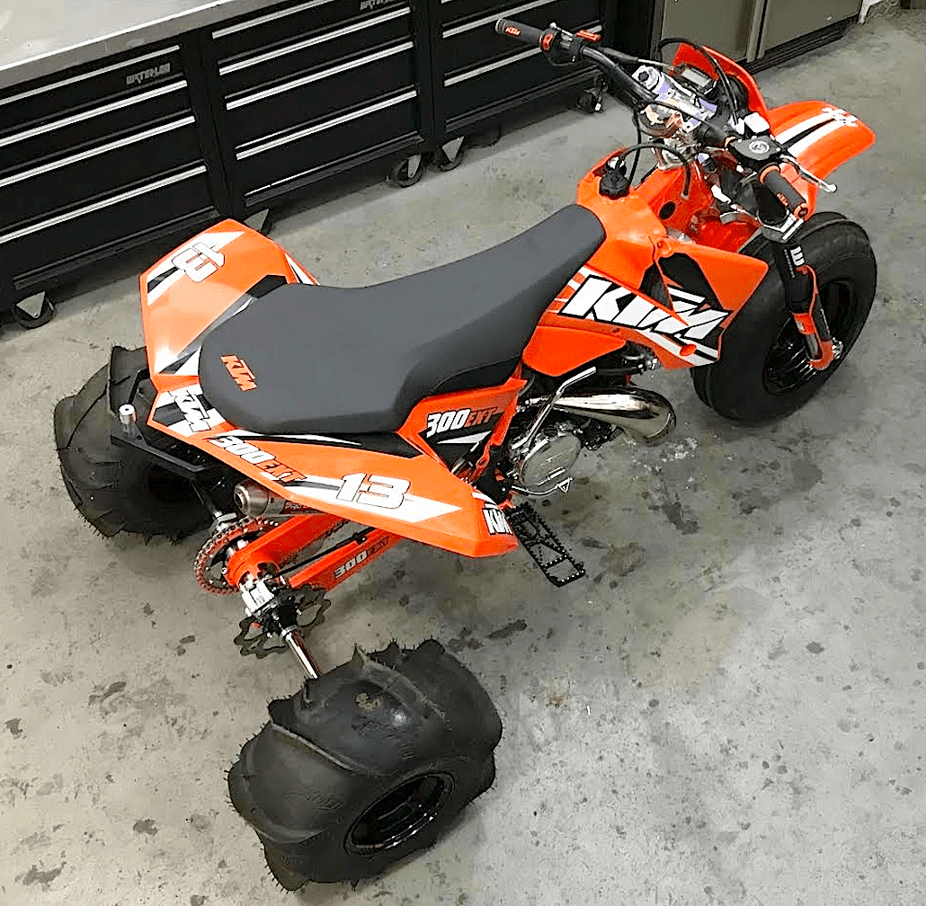KTM 2STROKE 3WHEELER Dirt Wheels Magazine