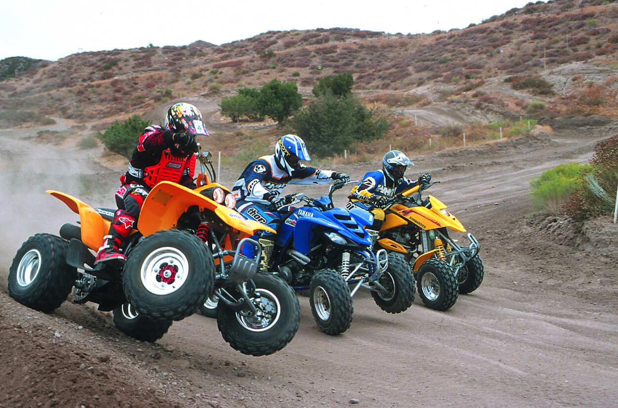 Honda 400Ex Vs. Yamaha 660R Raptor Vs. Bombardier Ds 650 - Dirt Wheels Magazine