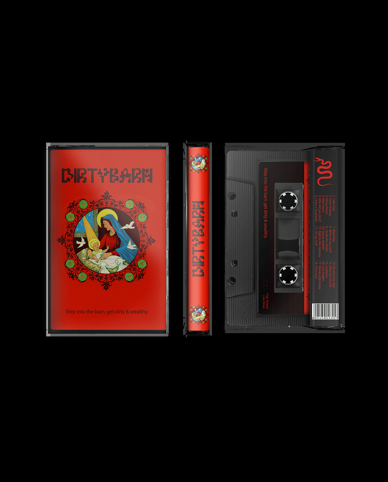 Cassette Tape Mockup » Dirtybarn