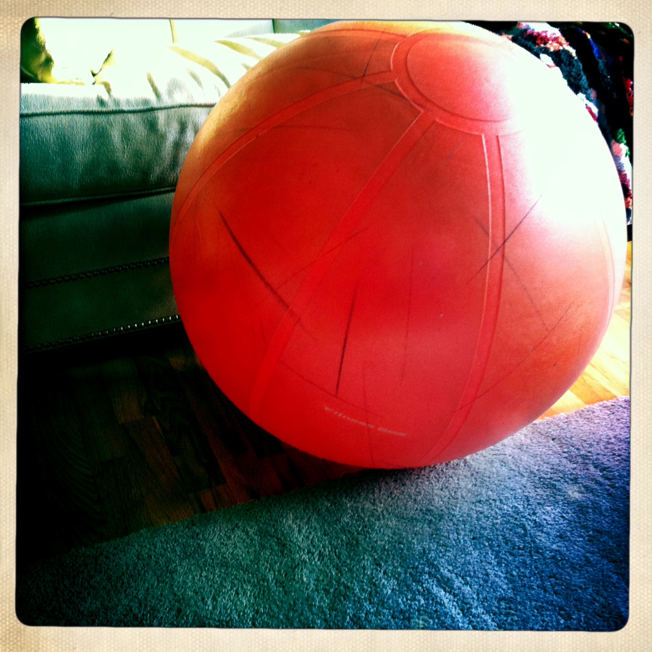 Tribute to a Big Orange Ball Kim Rosas