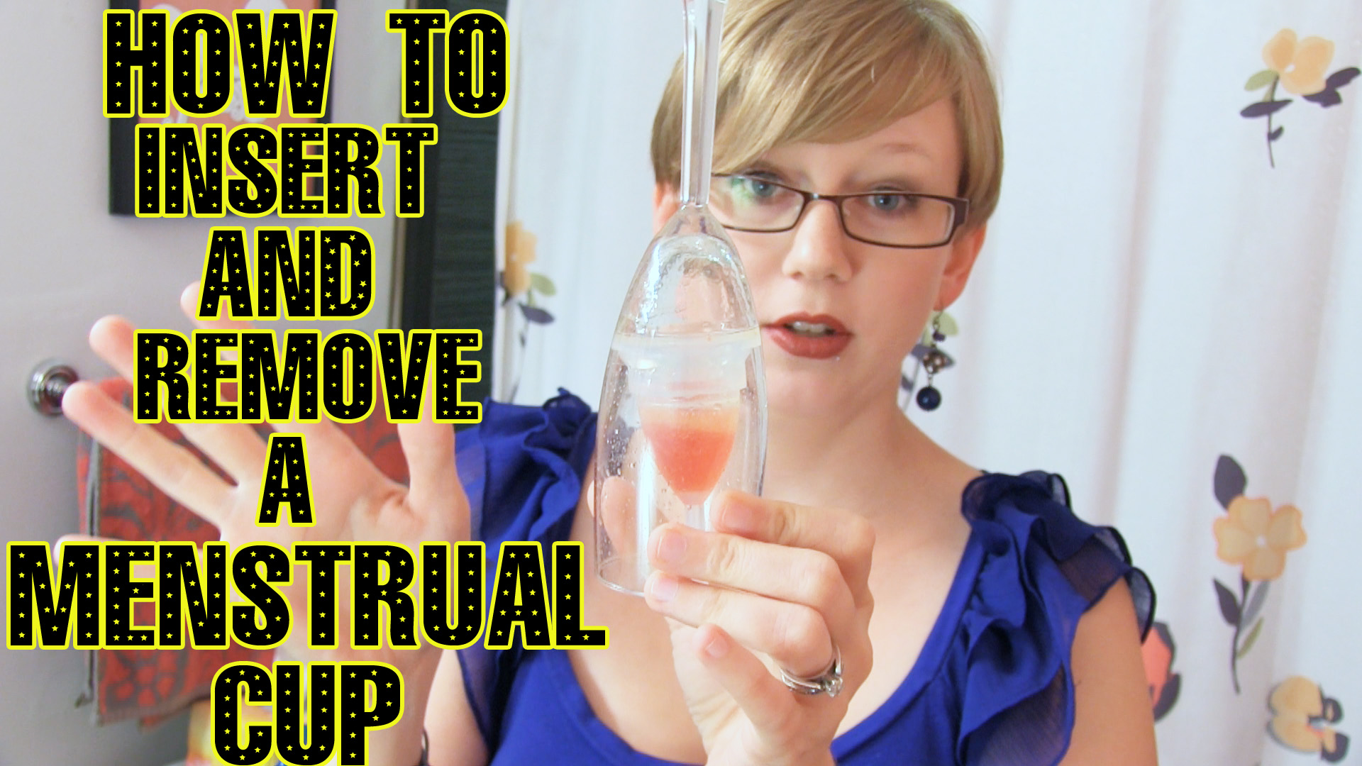 How to Insert and Remove a Menstrual Cup {Video} Dirty Diaper Laundry