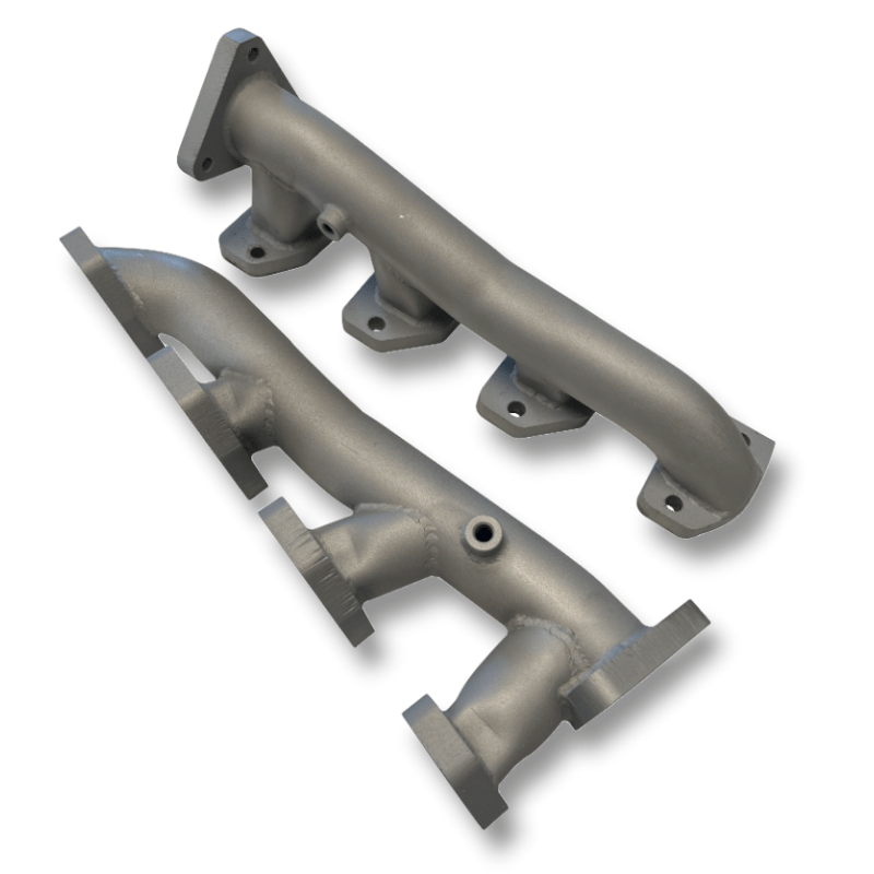 DHD 300118 Duramax High Flow SS Tube Manifolds Left and Right 2001