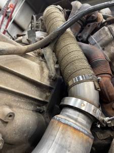 DHD 300-324 3" Stainless Tube LLY LBZ LMM Duramax Downpipe w/Heat Wrap