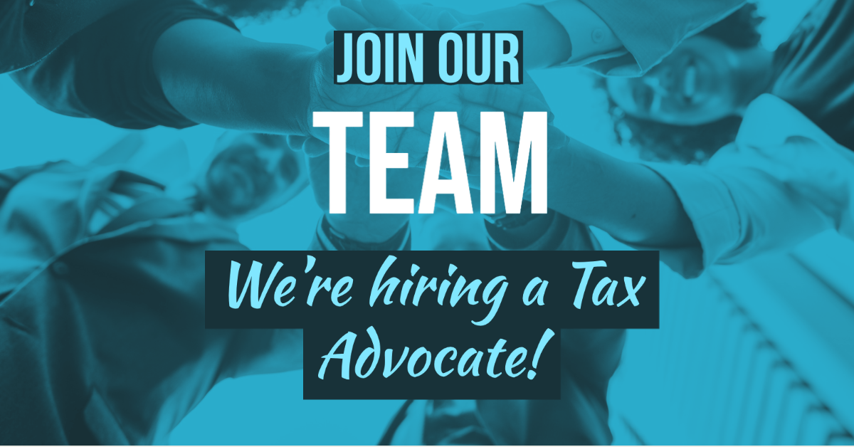 We’re hiring a Tax Advocate! DABC