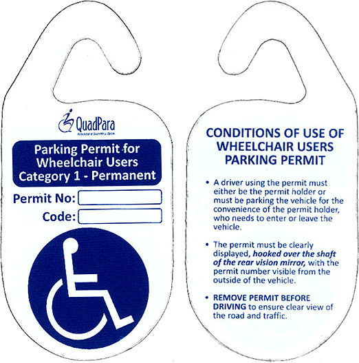 Parking Bays & Discs Disability Info SA