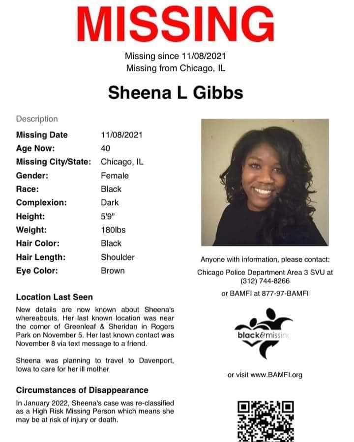 The Disappearance of Sheena Gibbs Disappeared