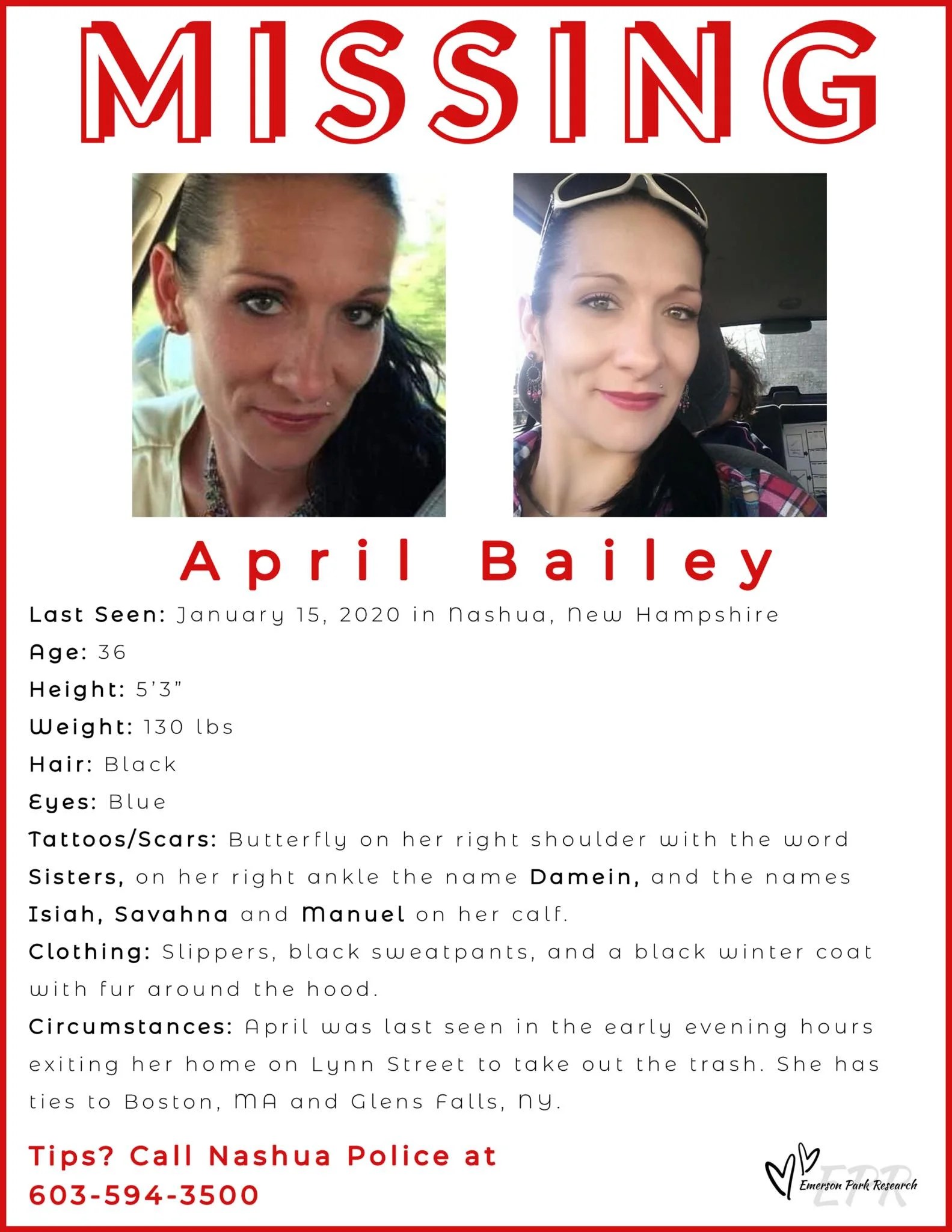 The Disappearance of April Bailey Disappeared