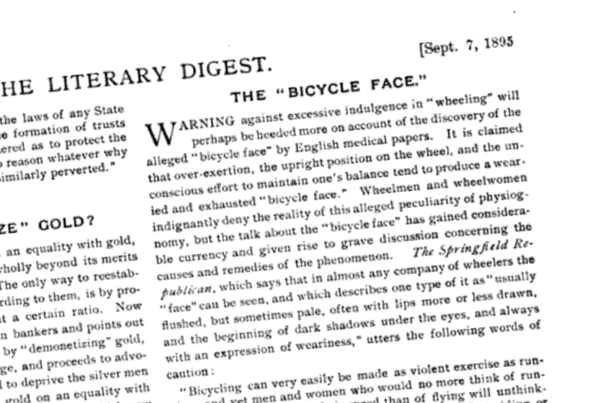 What is "Bicycle Face" (and Did it Stop Women Cycling)?