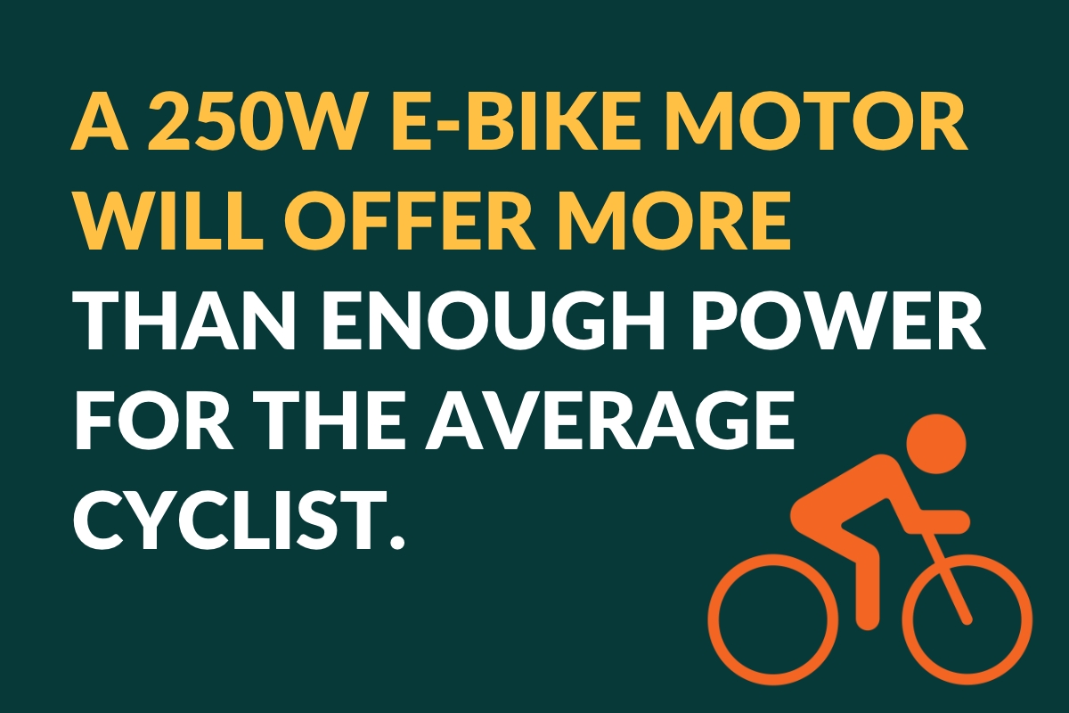 EBike Wattage How Many Watts is a Good Electric Bike?