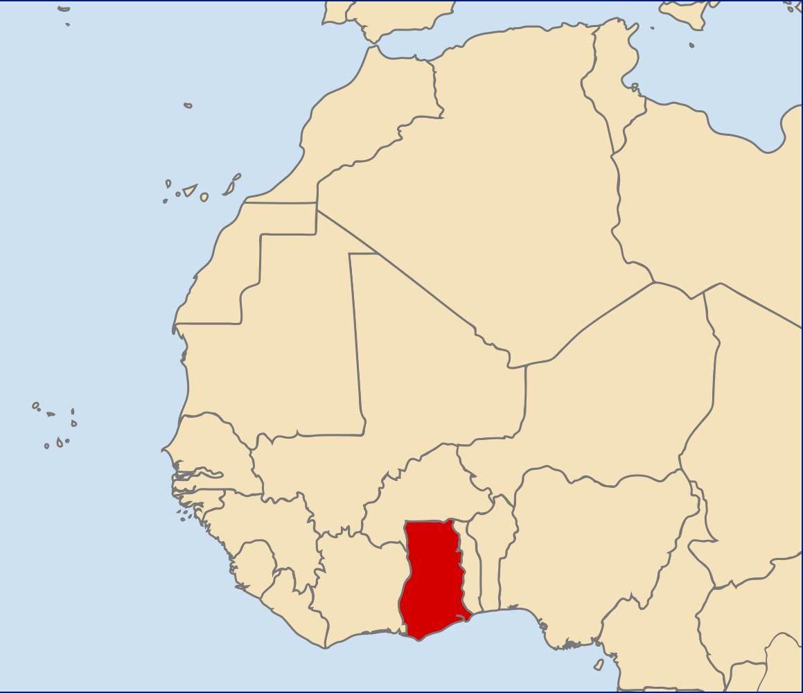 Accra, Ghana Google My Maps