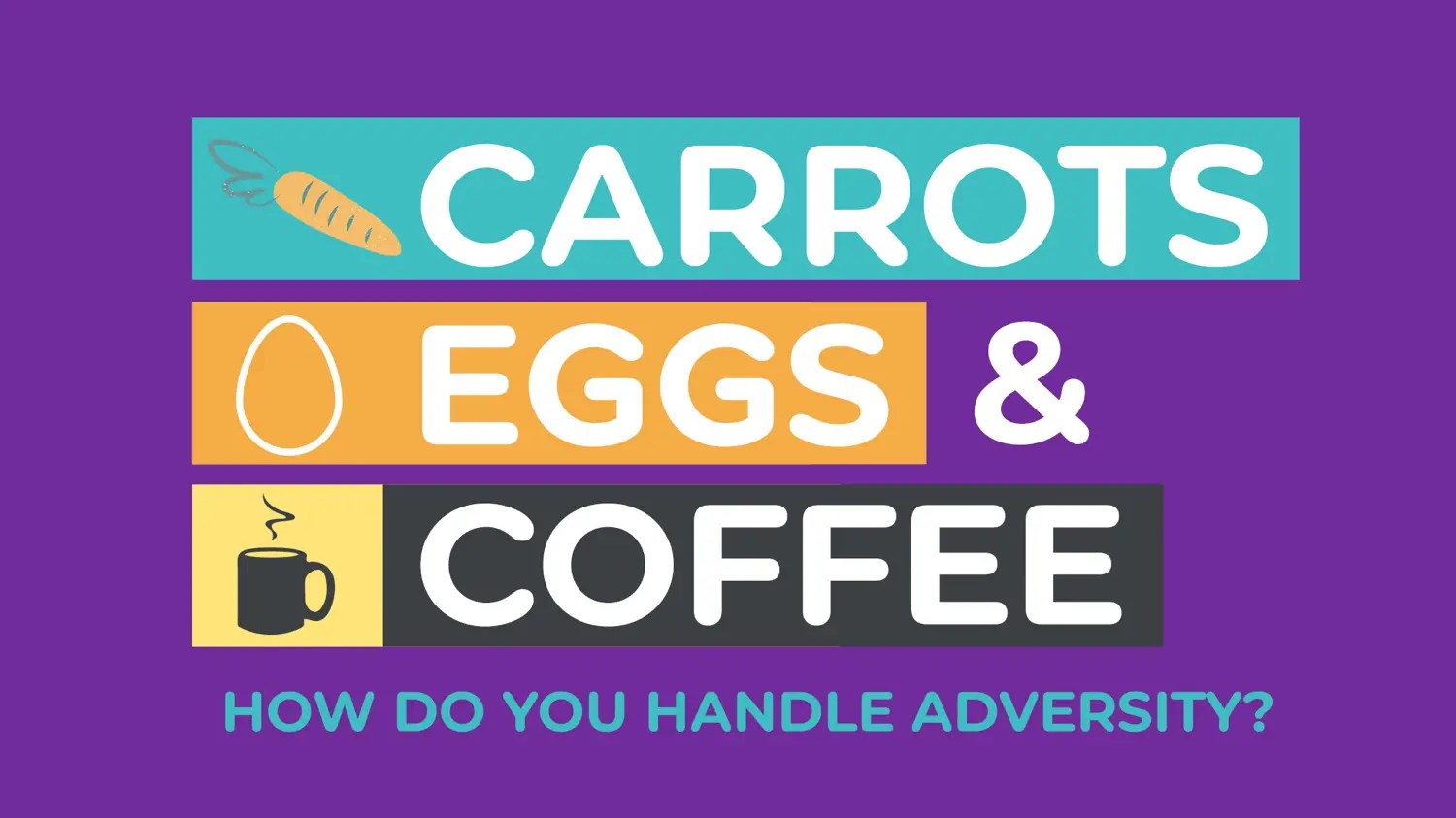 Carrots, Eggs, & Coffee Disciples Unleashed Family of Parishes