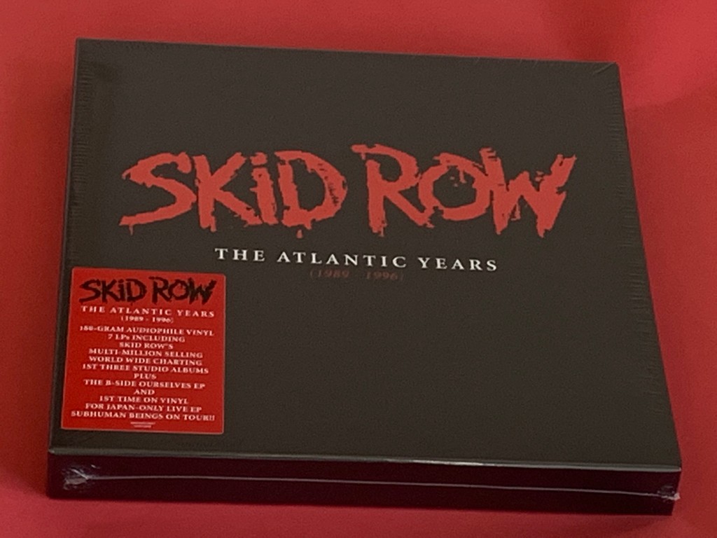 SKID ROW " THE ATLANTIC YEARS ( 1989 1996 ) " 7 LP. VINILOS 180 GR