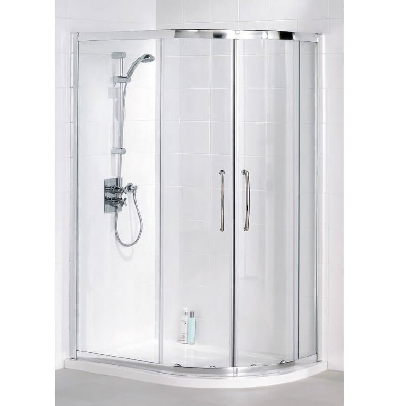 Offset Quadrant Shower Screen by Lakes Bathroom, Shower Screens Perth