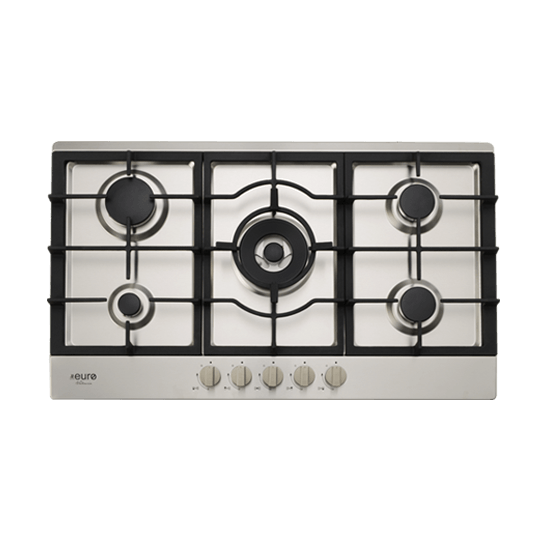 90cm Gas Cooktop (EV90BGCSX) Ross's Discount Home Centre