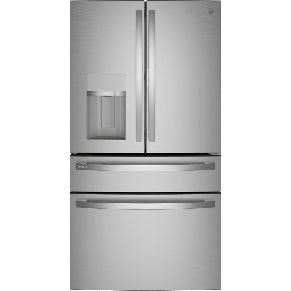 36" GE Profile™ 27.9 Cu. Ft. Smart 4Door FrenchDoor Refrigerator with