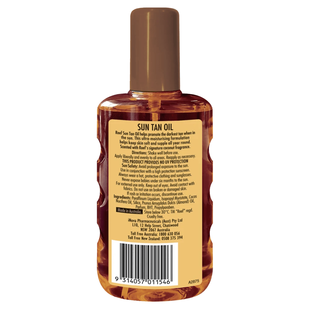 Reef Coconut Sun Tan Oil 220mL Spray Discount Chemist