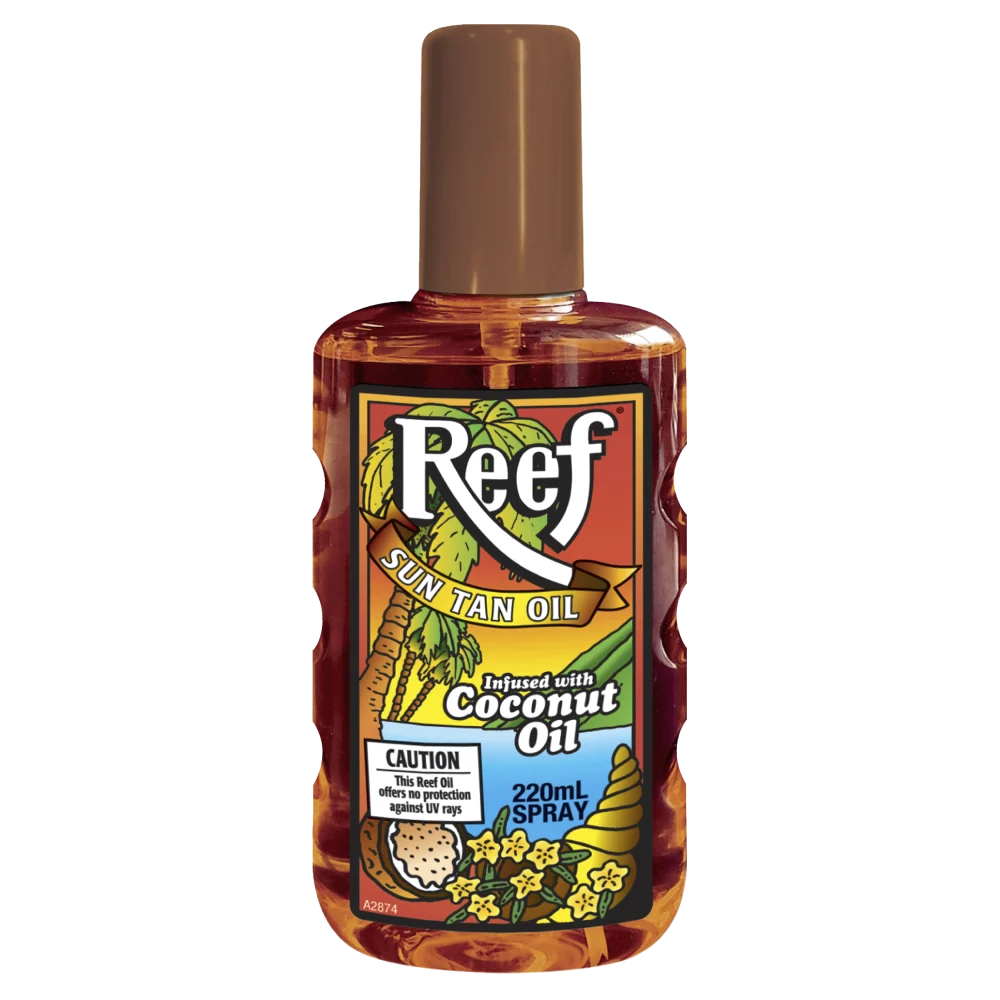 Reef Coconut Sun Tan Oil 220mL Spray Discount Chemist