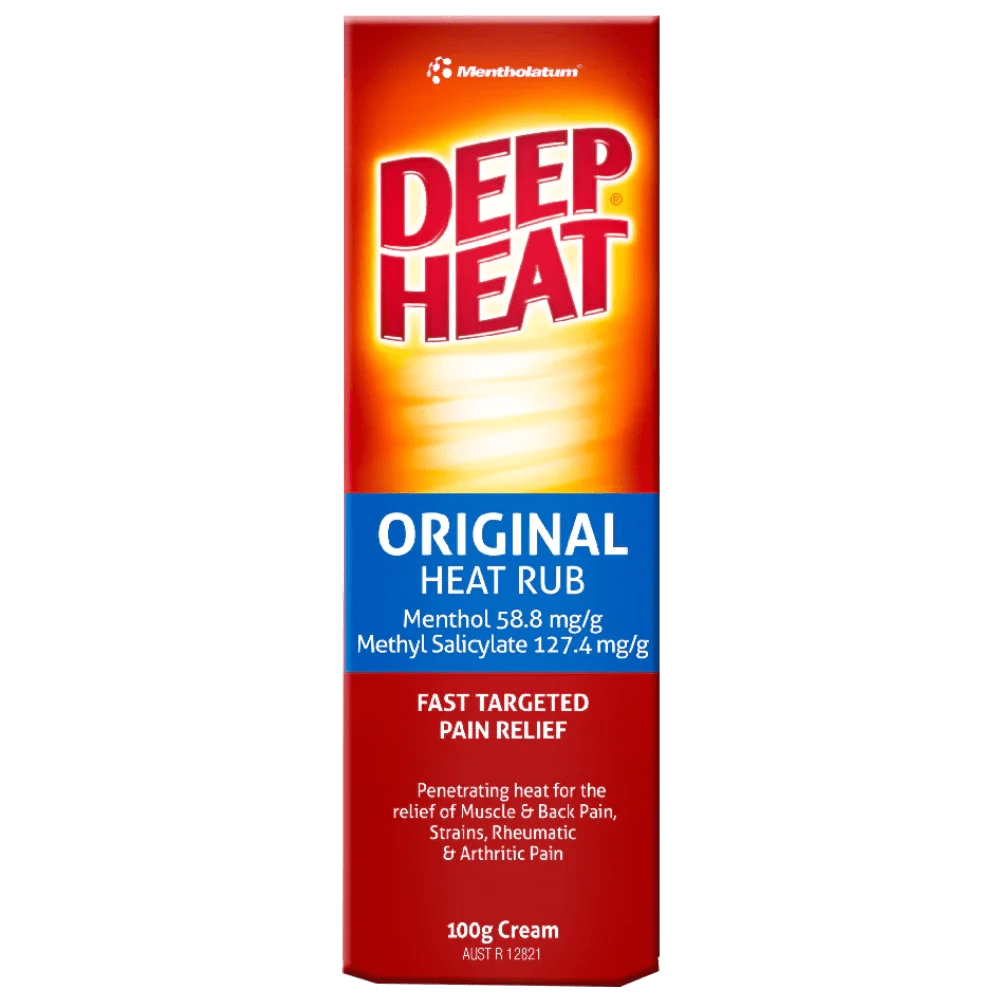 Deep Heat Original Cream 100g Discount Chemist
