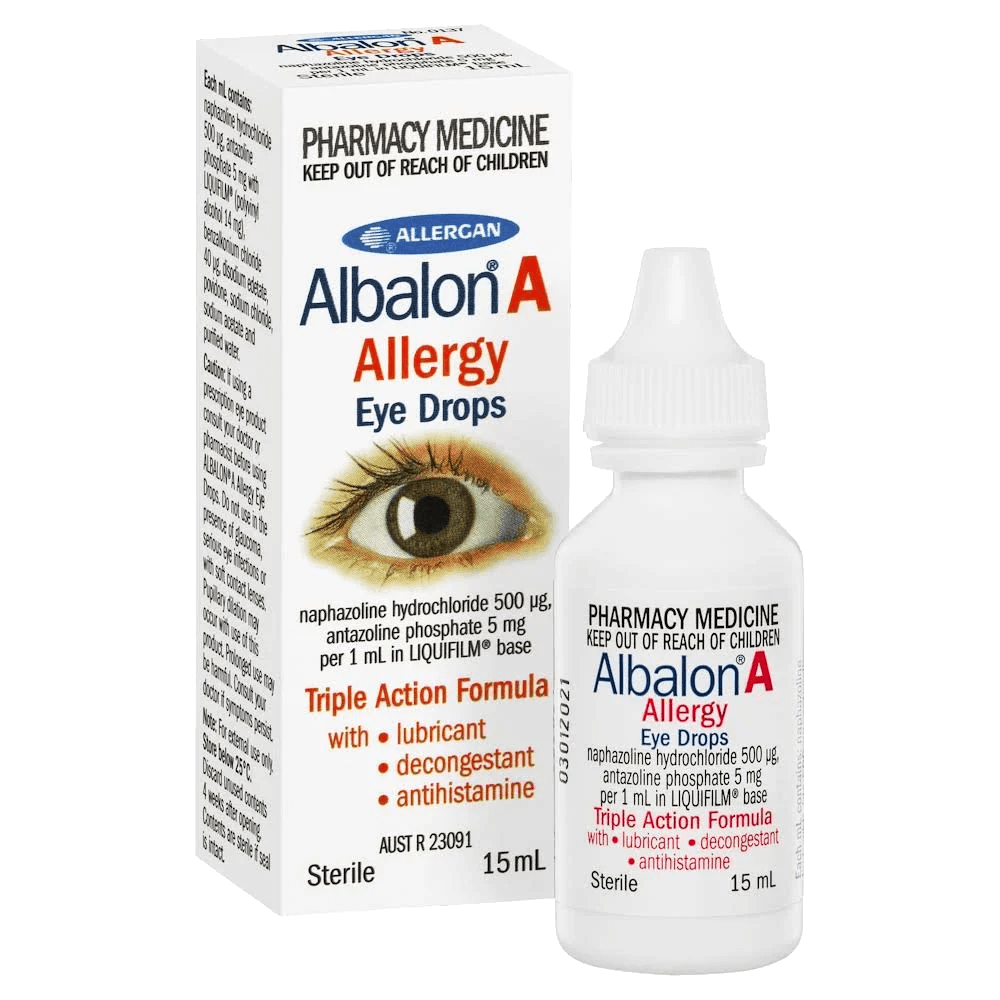 Albalon A Allergy Eye Drops 15mL Discount Chemist