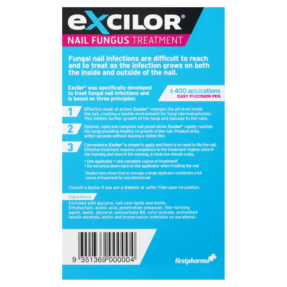 Excilor Nail Fungus Treatment Pen 3.3mL Discount Chemist