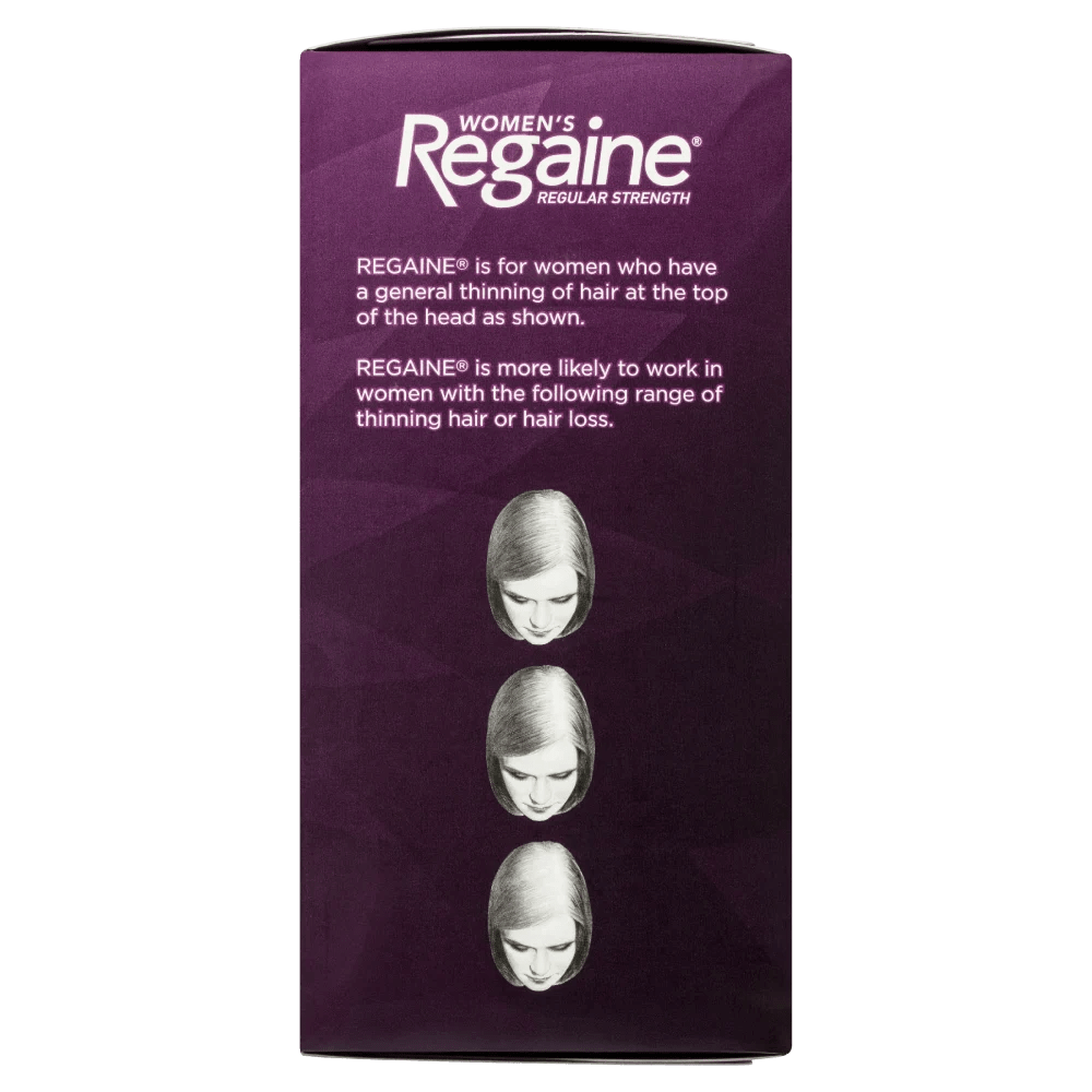 Regaine Women's Regular Strength Hair Regrowth Treatment 3 x 60mL