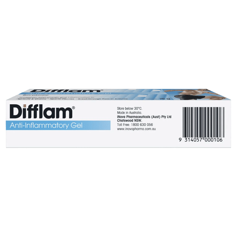 Difflam AntiInflammatory Gel 75g Discount Chemist